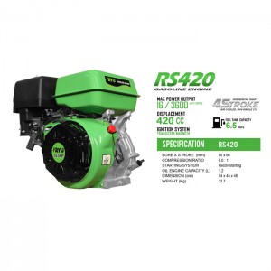 RYU MESIN PENGGERAK 3600 RPM 16 HP 6.5 LITER